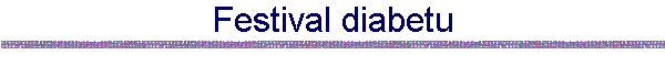 Festival diabetu