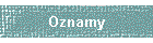 Oznamy